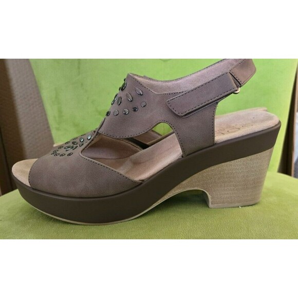 Naturalizer Soul Women's MIA Heeled Sandal Tan Slingback Size 9.5M - Picture 4 of 11